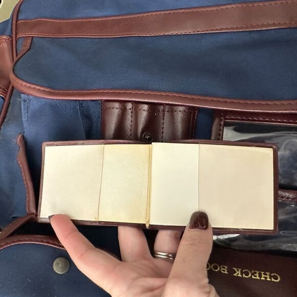 YSL Yves St. Laurent Vintage Messenger Bag Crossbody Notebook Passport - Picture 5 of 11